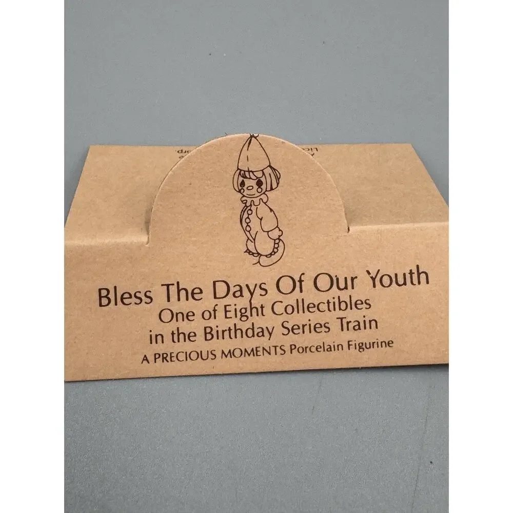 Enesco Precious Moments Birthday Train Series Bless the Days of Our Youth 16004